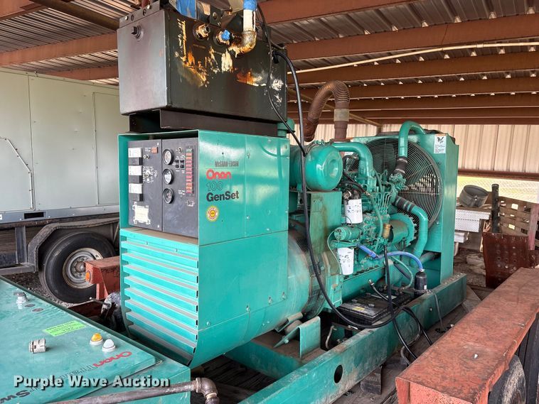 image for item ES8595 Onan 100 GenSet generator