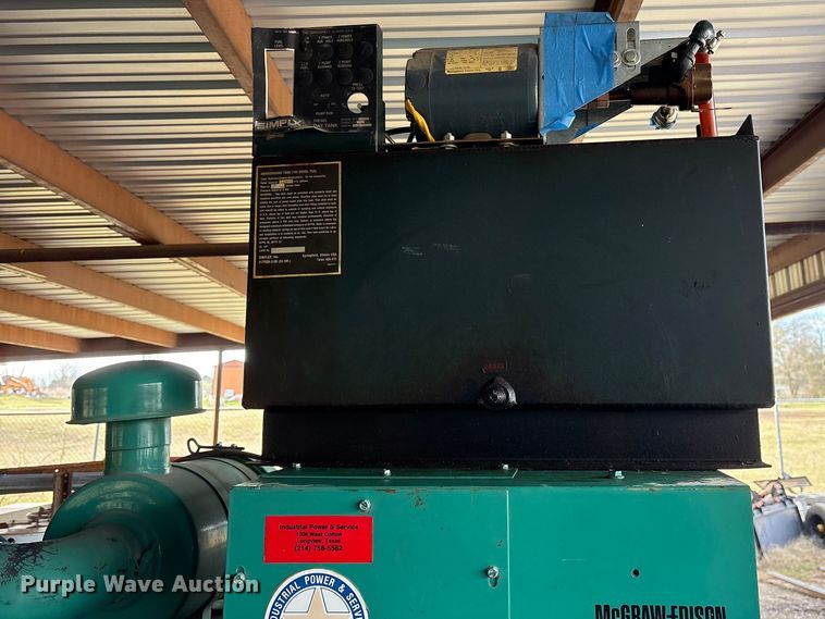 image for item ES8595 Onan 100 GenSet generator