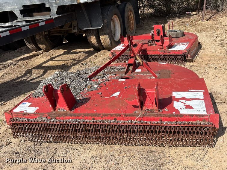 image for item ES8597 (2) Bush hog rotary mowers