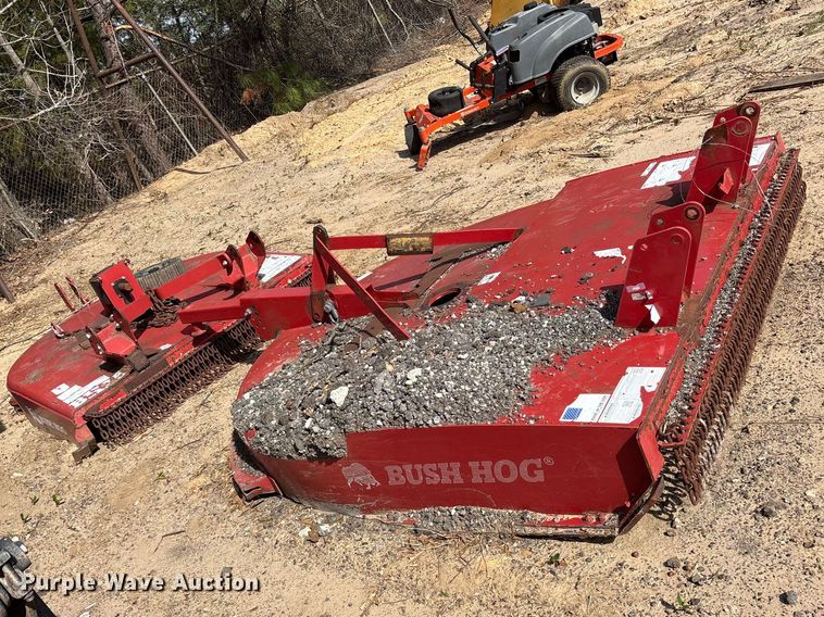 image for item ES8597 (2) Bush hog rotary mowers