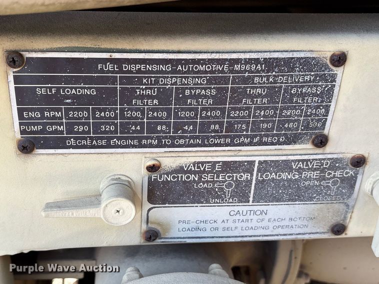 image for item ES8601 1990 Eastern Technologies M969AI fuel trailer