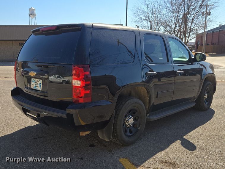 image for item ET1285 2014 Chevrolet Tahoe Police SUV