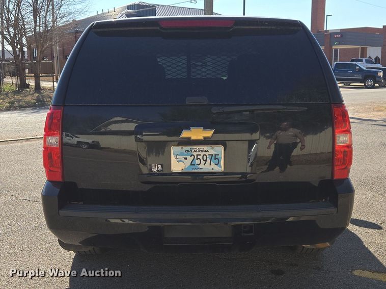 image for item ET1285 2014 Chevrolet Tahoe Police SUV
