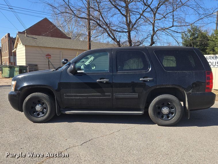 image for item ET1285 2014 Chevrolet Tahoe Police SUV