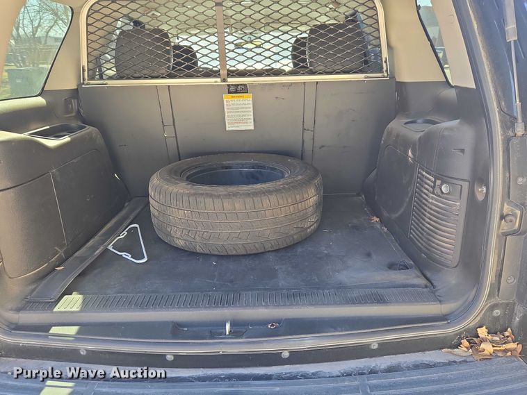 image for item ET1285 2014 Chevrolet Tahoe Police SUV