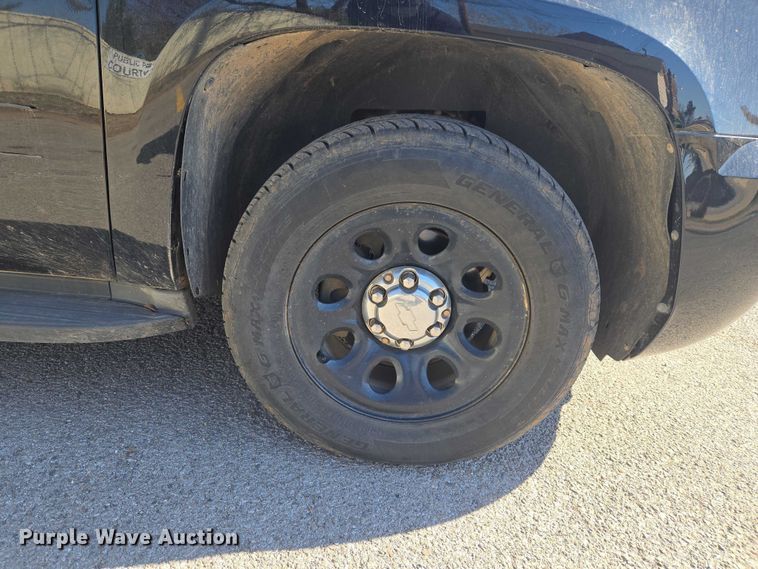 image for item ET1285 2014 Chevrolet Tahoe Police SUV