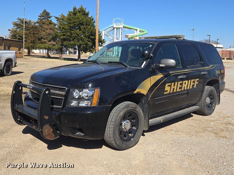 image for item ET1286 2013 Chevrolet Tahoe Police SUV