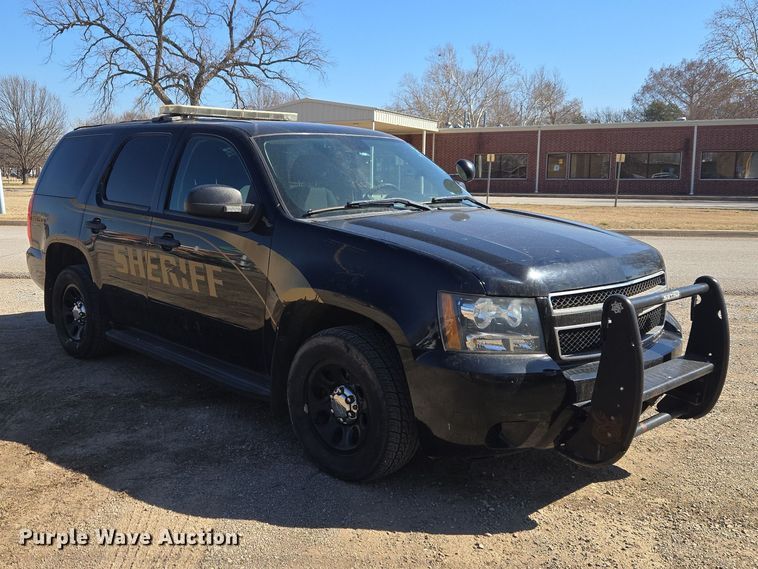 image for item ET1286 2013 Chevrolet Tahoe Police SUV