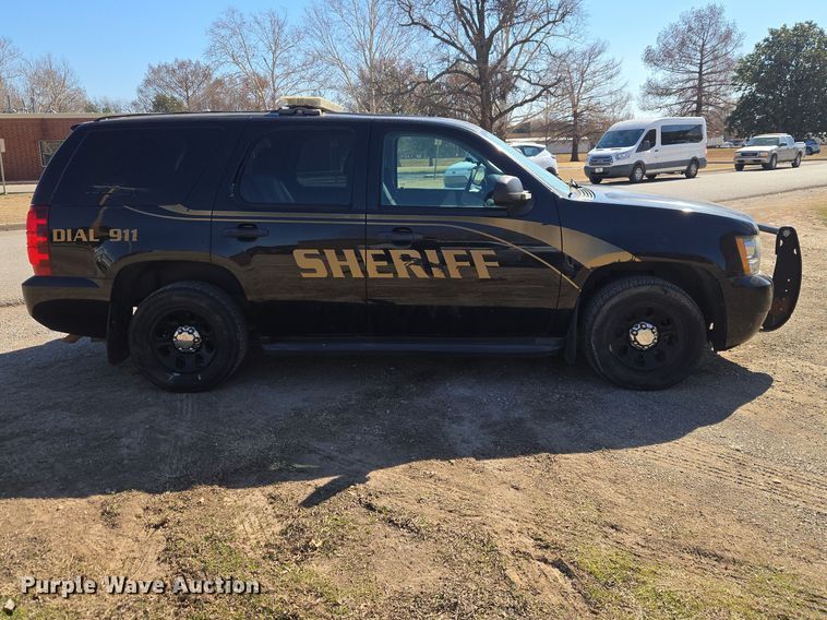 image for item ET1286 2013 Chevrolet Tahoe Police SUV