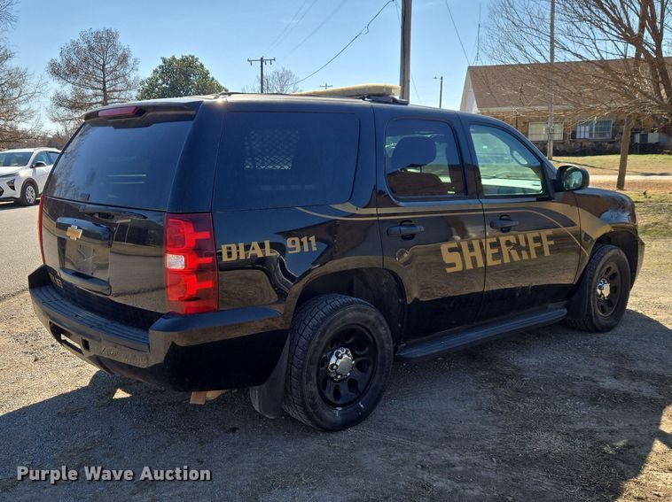 image for item ET1286 2013 Chevrolet Tahoe Police SUV