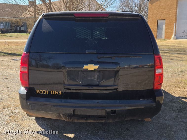 image for item ET1286 2013 Chevrolet Tahoe Police SUV
