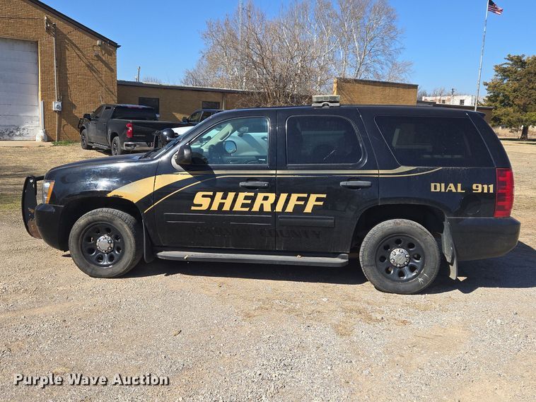 image for item ET1286 2013 Chevrolet Tahoe Police SUV