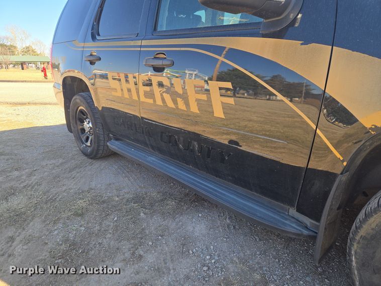 image for item ET1286 2013 Chevrolet Tahoe Police SUV