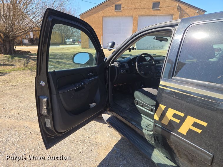 image for item ET1286 2013 Chevrolet Tahoe Police SUV