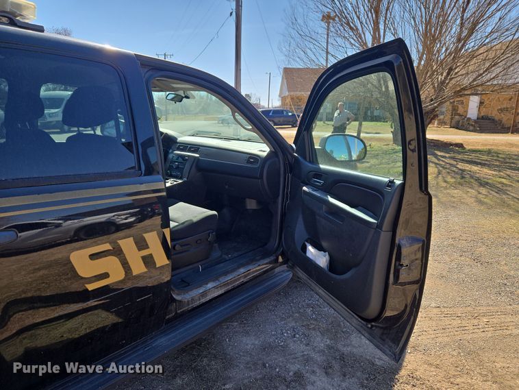 image for item ET1286 2013 Chevrolet Tahoe Police SUV