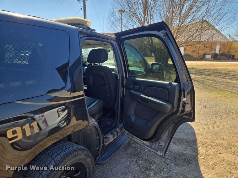 image for item ET1286 2013 Chevrolet Tahoe Police SUV