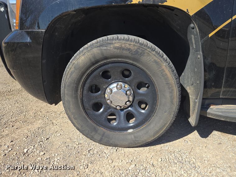 image for item ET1286 2013 Chevrolet Tahoe Police SUV