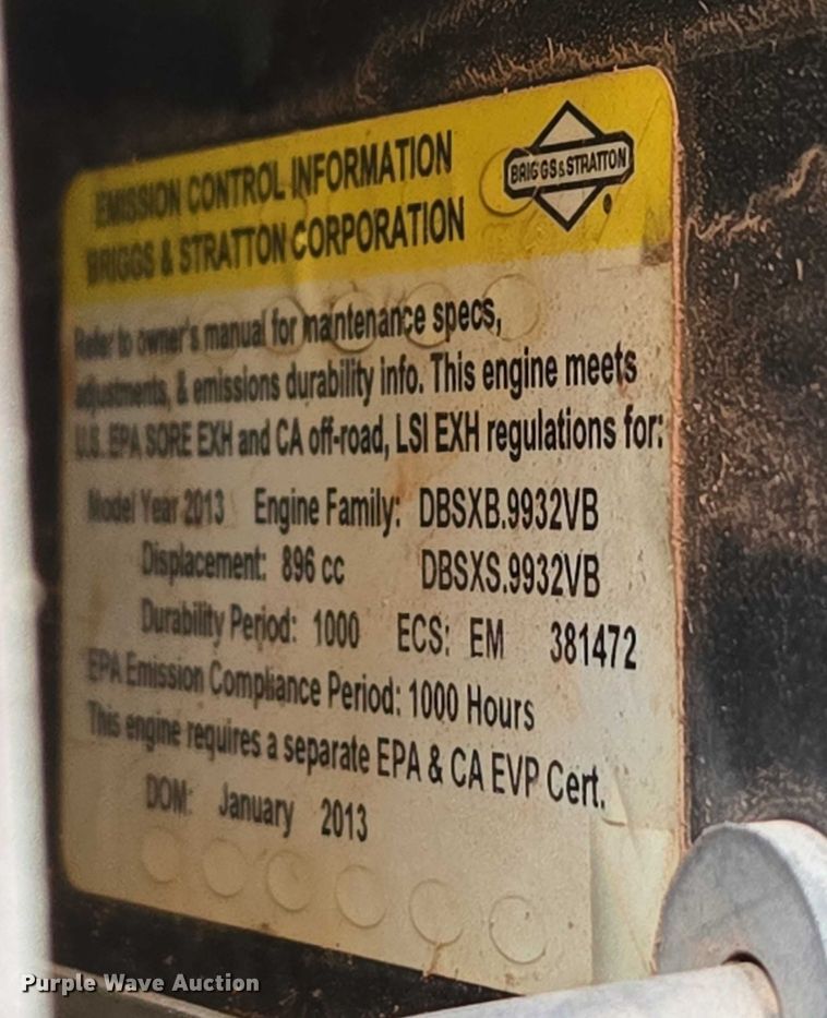 image for item ET1379 Grasshopper 3561 ZTR lawn mower