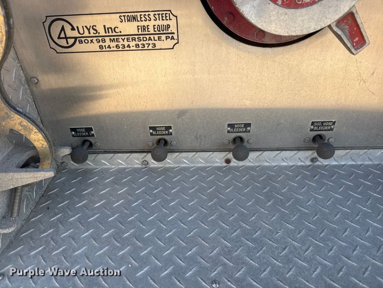 image for item ET1577 1990 Mack MC690CS pumper fire truck