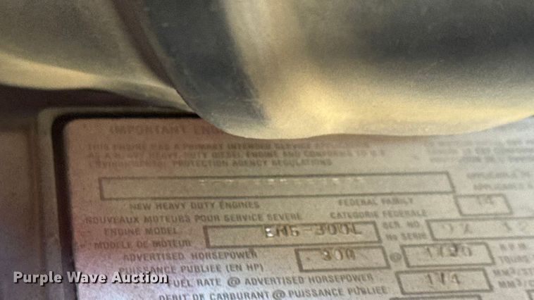 image for item ET1577 1990 Mack MC690CS pumper fire truck