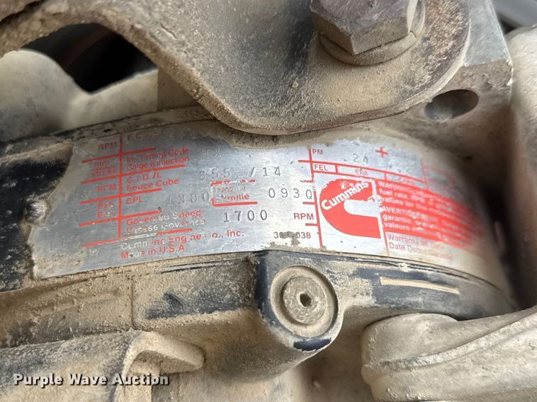 image for item ET1590 1994 Ford Aeromax L9000 dump truck