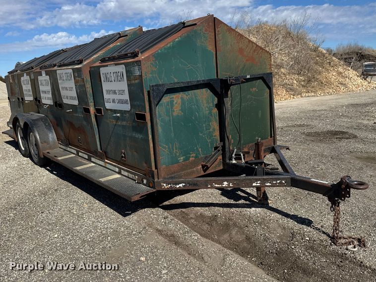image for item ET1607 2001 Prot PRTB-20 recycle trailer
