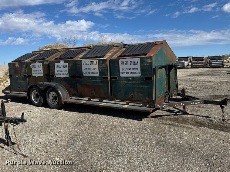 image for item ET1607 2001 Prot PRTB-20 recycle trailer