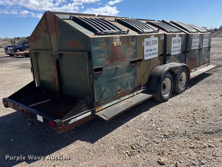 image for item ET1607 2001 Prot PRTB-20 recycle trailer