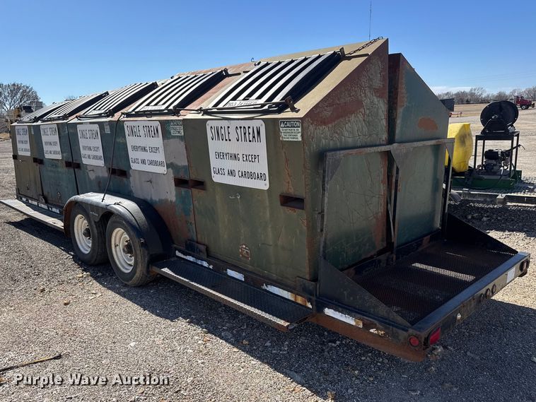 image for item ET1607 2001 Prot PRTB-20 recycle trailer