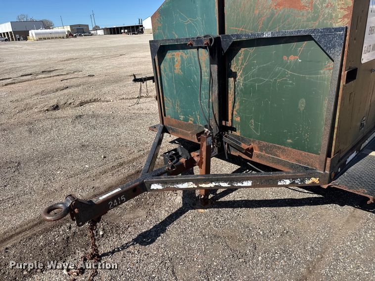 image for item ET1607 2001 Prot PRTB-20 recycle trailer