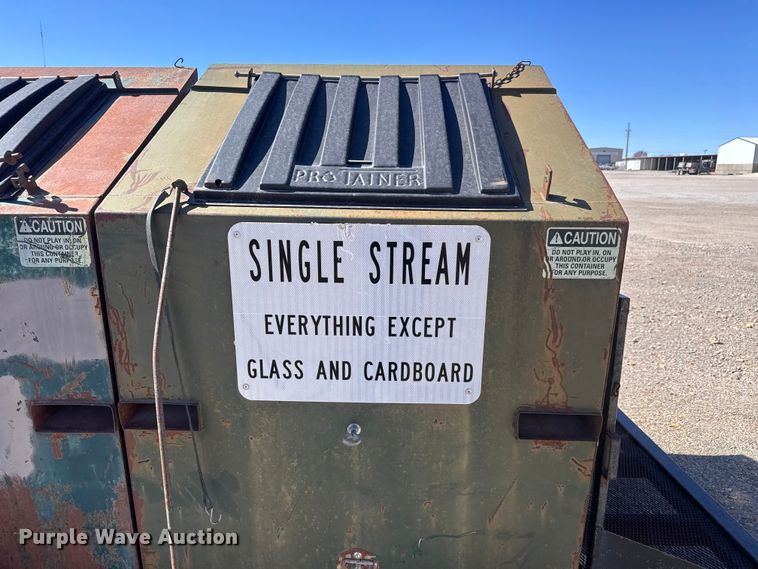 image for item ET1607 2001 Prot PRTB-20 recycle trailer