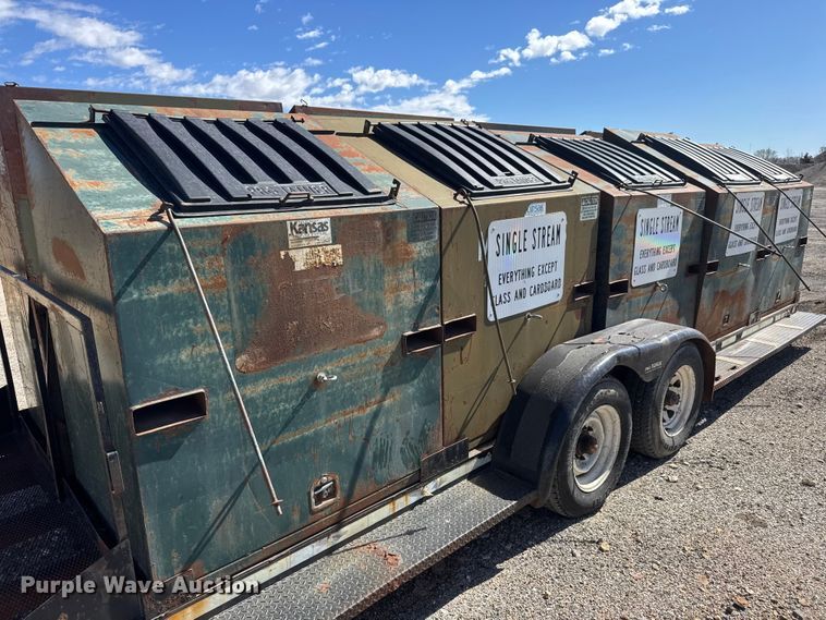 image for item ET1607 2001 Prot PRTB-20 recycle trailer