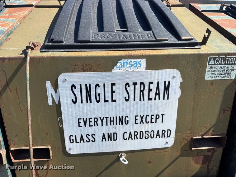 image for item ET1607 2001 Prot PRTB-20 recycle trailer