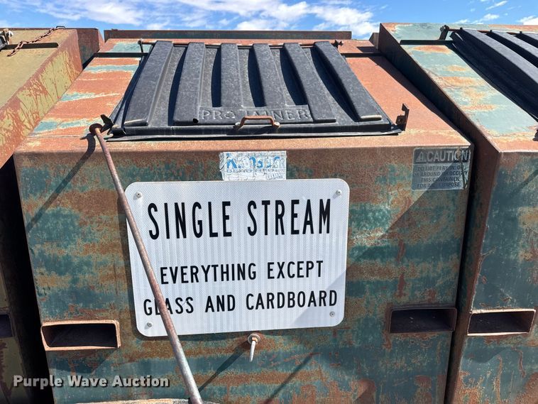 image for item ET1607 2001 Prot PRTB-20 recycle trailer