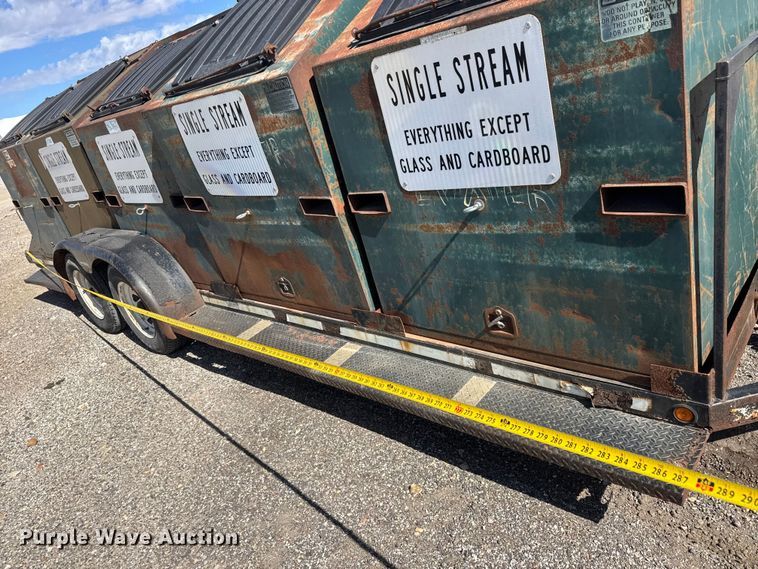 image for item ET1607 2001 Prot PRTB-20 recycle trailer