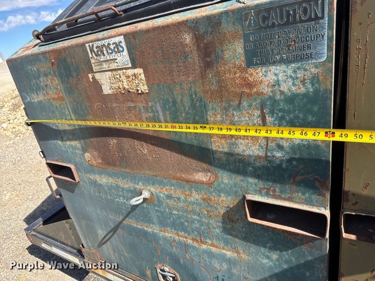 image for item ET1607 2001 Prot PRTB-20 recycle trailer