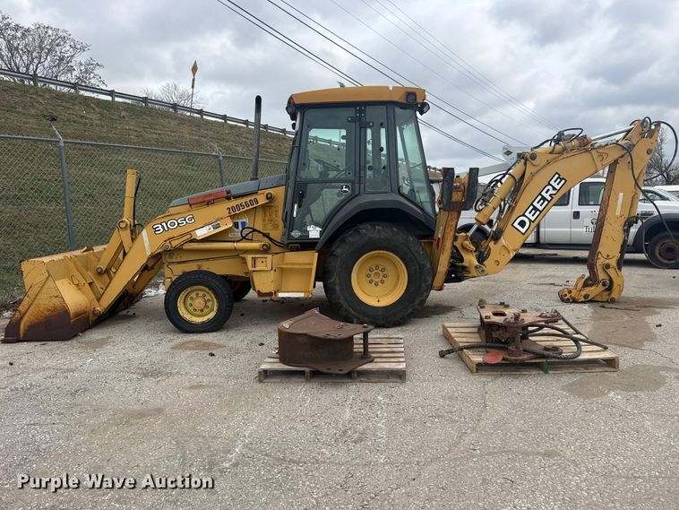 image for item EU4126 2006 John Deere 310SG backhoe