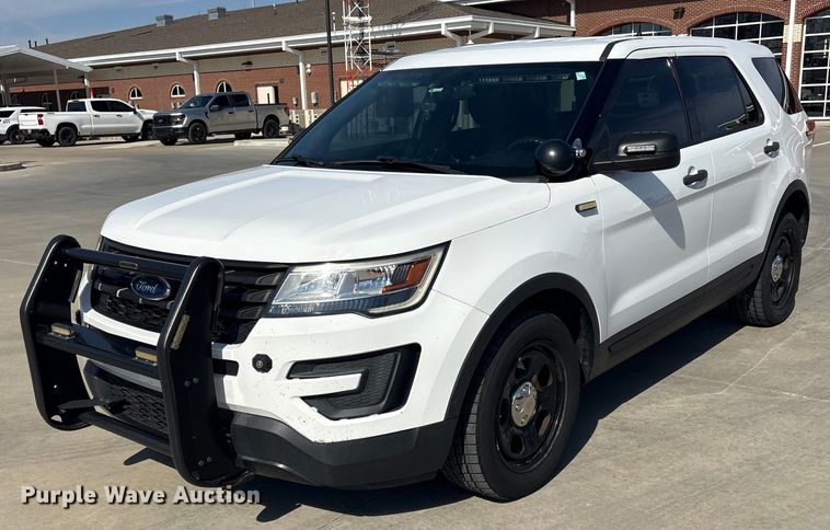 image for item EV2692 2018 Ford Explorer Police interceptor SUV