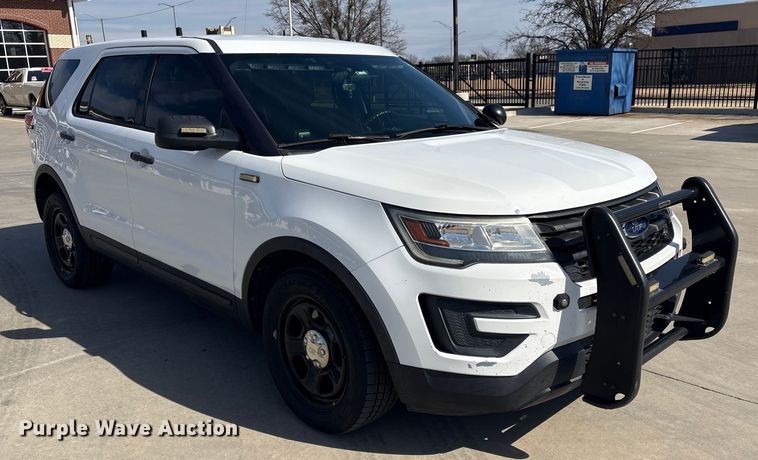 image for item EV2692 2018 Ford Explorer Police interceptor SUV