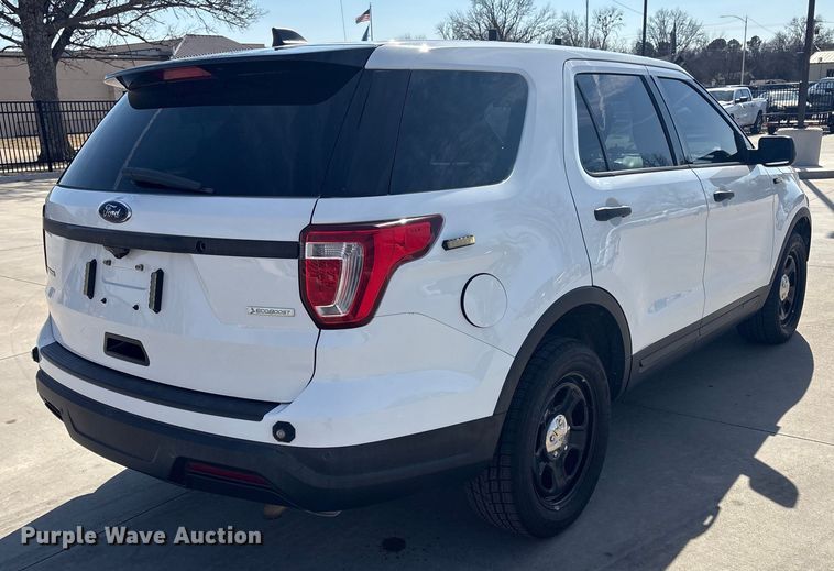 image for item EV2692 2018 Ford Explorer Police interceptor SUV