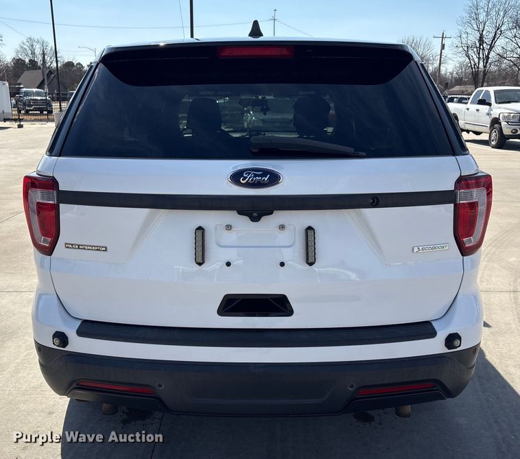 image for item EV2692 2018 Ford Explorer Police interceptor SUV