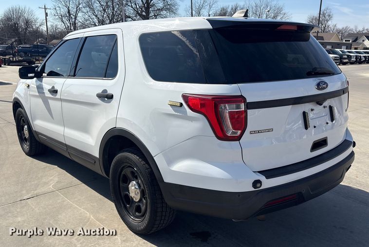 image for item EV2692 2018 Ford Explorer Police interceptor SUV