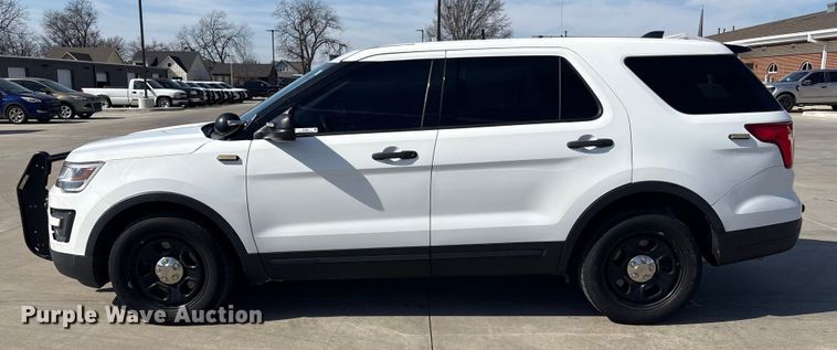 image for item EV2692 2018 Ford Explorer Police interceptor SUV