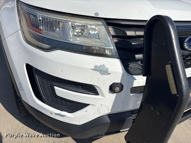 image for item EV2692 2018 Ford Explorer Police interceptor SUV