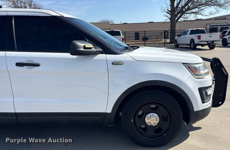 image for item EV2692 2018 Ford Explorer Police interceptor SUV