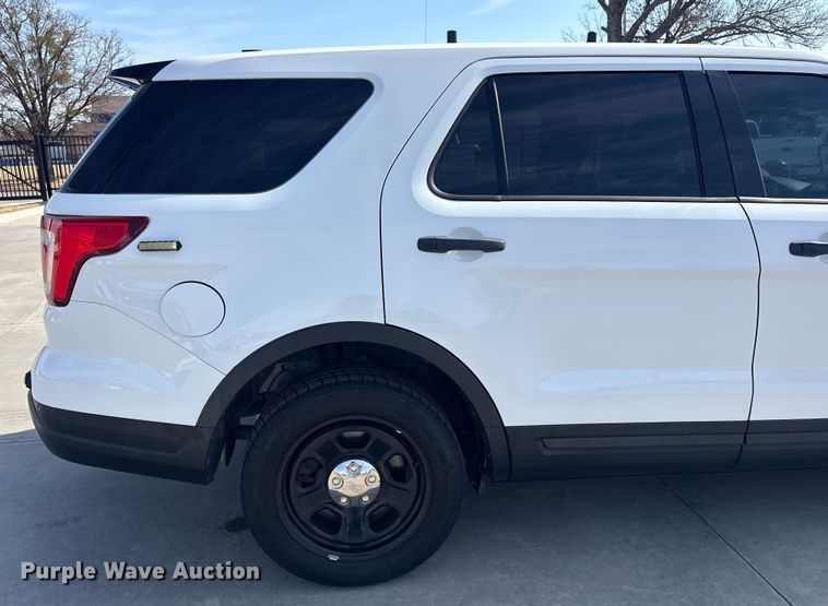 image for item EV2692 2018 Ford Explorer Police interceptor SUV