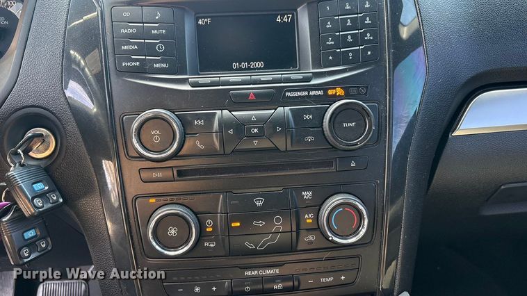 image for item EV2692 2018 Ford Explorer Police interceptor SUV