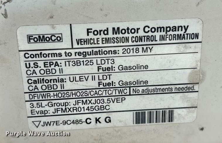 image for item EV2692 2018 Ford Explorer Police interceptor SUV