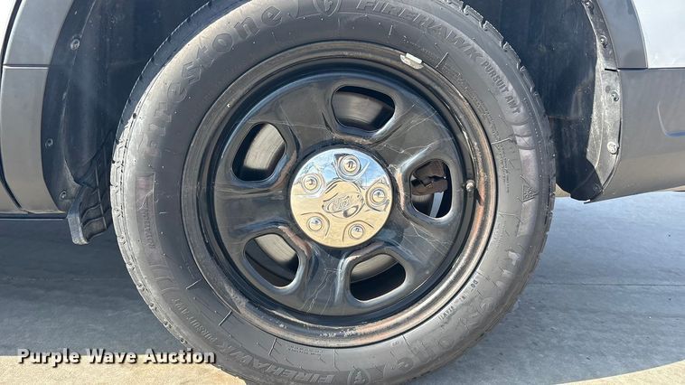 image for item EV2692 2018 Ford Explorer Police interceptor SUV