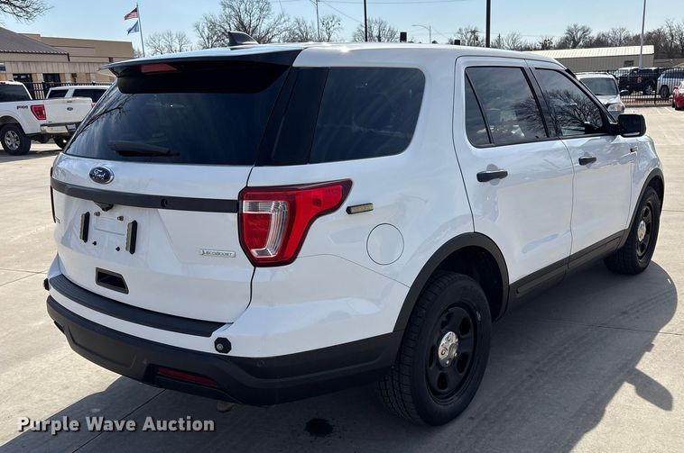 image for item EV2693 2018 Ford Explorer Police Interceptor SUV